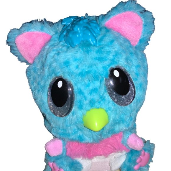 Hatchimals Hatchibabies 5" Interactive Pink Blue Chee Tree Bird Lights Sound - Picture 3 of 11